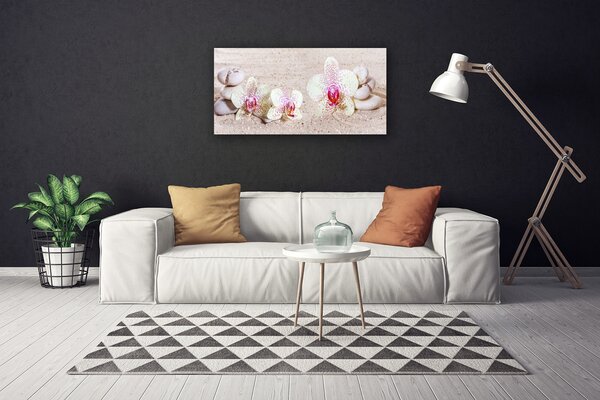 Quadro su tela Orchidea Orchidea Sabbia 100x50 cm
