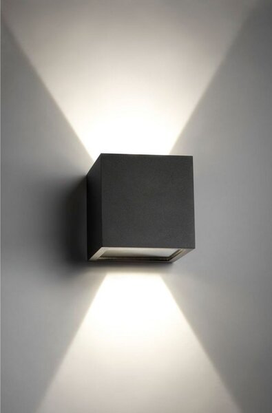 Lampade da esterno LIGHT-POINT, dimmerabile, Nero, Terrazza, Alluminio