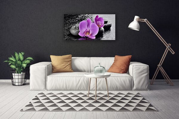 Quadro su tela Orchidea Fiori Orchidea Spa 100x50 cm