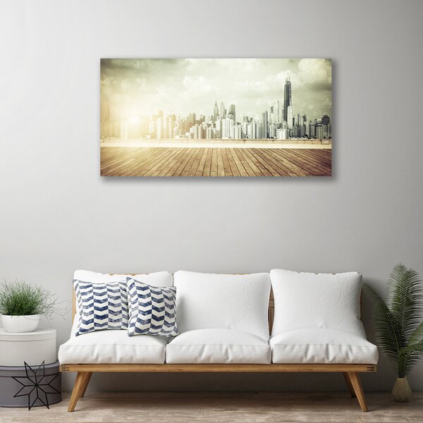 Quadro su tela Grattacieli di New York 100x50 cm