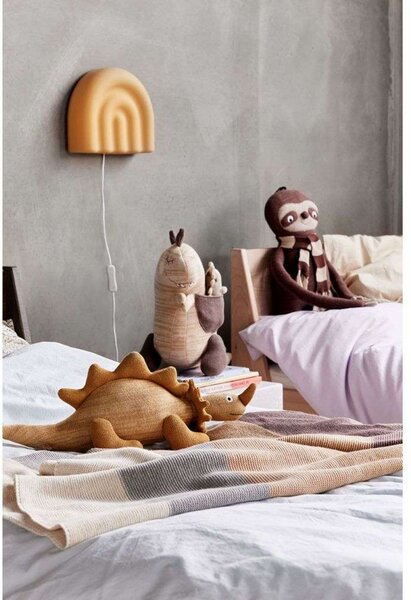 Applique da parete OYOY Living Design, Marrone / Ruggine, Camera dei bambini, Plastica