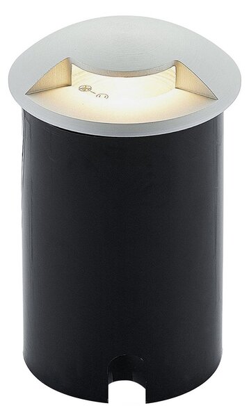 Lampade da esterno Lucande, Milara, dimmerabile, Metallizzato, Terrazza, Alluminio, Moderno