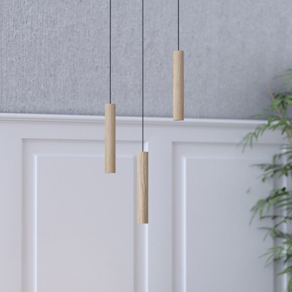 Lampada a sospensione UMAGE, Chimes Tall, Legno, Soggiorno, Legno, Scandinavo