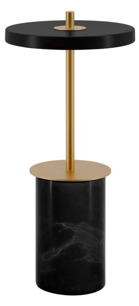 Lampade da esterno UMAGE, Asteria Move Mini, dimmerabile, Nero, Terrazza, Pietra, Design