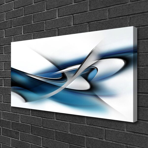 Quadro su tela Grafica di astrazione 100x50 cm