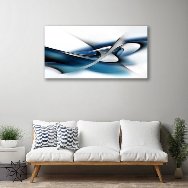 Quadro su tela Grafica di astrazione 100x50 cm