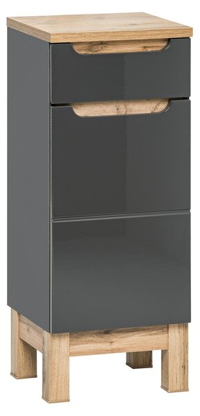 Armadio alto da bagno Scaffale Armadio da bagno Mobili da bagno Scaffali Armadi da bagno 35x33x86cm