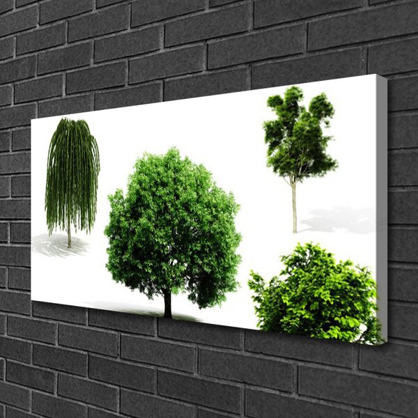 Quadro su tela Alberi Natura Natura Natura 100x50 cm