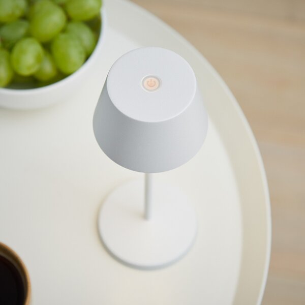 Lampade da esterno LOOM DESIGN, Modi Micro, dimmerabile, Bianco, Terrazza, Alluminio, Moderno