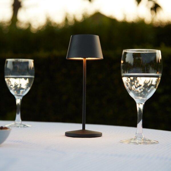 Lampade da esterno LOOM DESIGN, Modi Micro, dimmerabile, Nero, Terrazza, Alluminio, Moderno