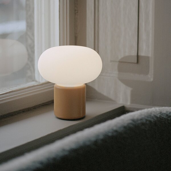 Lampade da esterno New Works, Karl-Johan, dimmerabile, Giallo, Terrazza, Plastica, Design