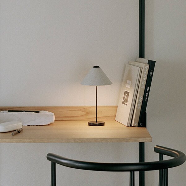 Lampade da esterno New Works, Brolly, dimmerabile, Bianco, Terrazza, Tessuto / Tessile, Design