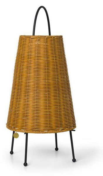 Lampade da tavolo ferm LIVING, Porti Braided, dimmerabile, Legno, Soggiorno, Legno