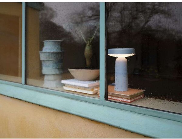 Lampade da tavolo Muuto, dimmerabile, Grigio, Soggiorno, Plastica