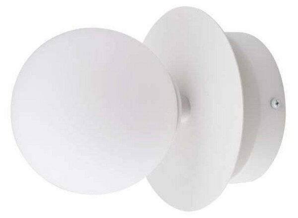 Applique da parete Globen Lighting, ART DECO, dimmerabile, Bianco, Soggiorno, Metallo, Design