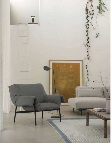 Lampade da tavolo Muuto, dimmerabile, Nero, Soggiorno, Plastica