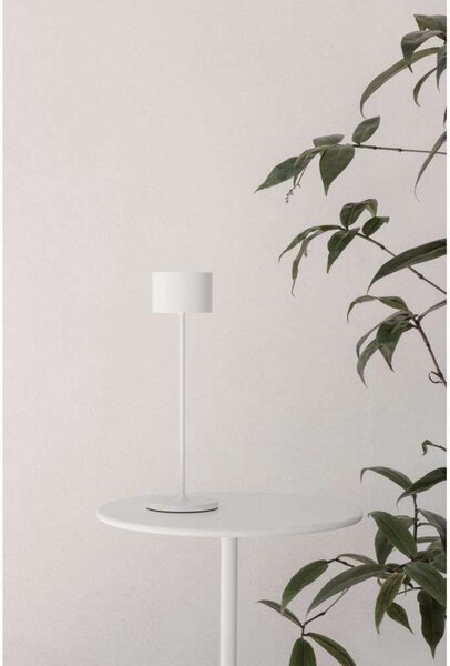 Lampade da esterno Blomus, dimmerabile, Bianco, Terrazza, Alluminio