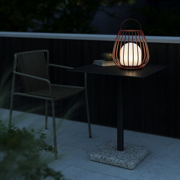 Lampade da esterno Nordlux, Jim To-Go, dimmerabile, Rosso, Metallo, Moderno