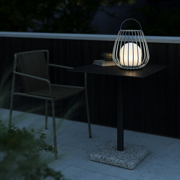Lampade da esterno Nordlux, Jim To-Go, dimmerabile, Grigio, Metallo, Moderno