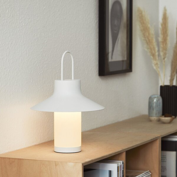 Lampade da esterno LOOM DESIGN, Shadow, dimmerabile, Bianco, Terrazza, Alluminio, Moderno