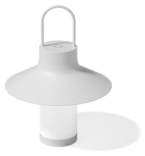Lampade da esterno LOOM DESIGN, Shadow, dimmerabile, Bianco, Terrazza, Alluminio, Moderno