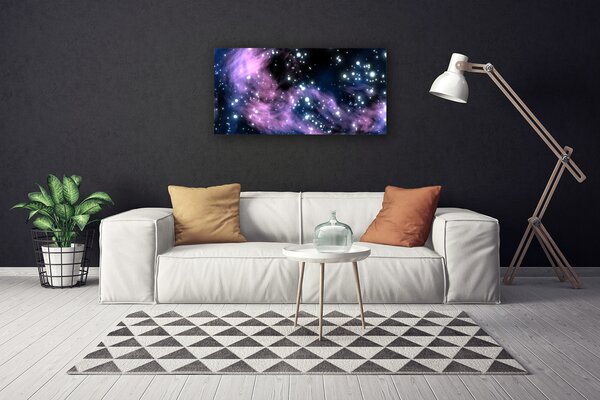 Quadro su tela Astrazione. Cosmo. Arte. Arte 100x50 cm