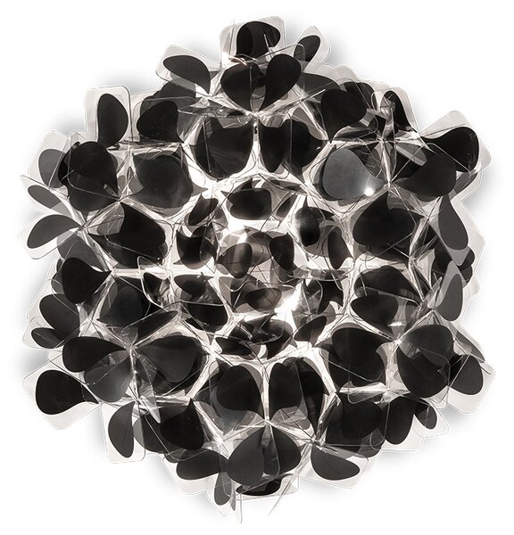 Applique da parete Slamp, Clizia Mama Non Mama, dimmerabile, Nero, Soggiorno, Plastica, Design