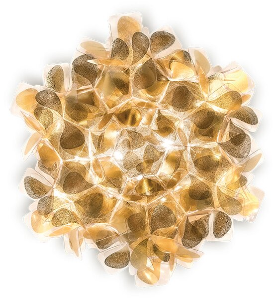 Applique da parete Slamp, Clizia Mama Non Mama, dimmerabile, Dorato / Ottone, Soggiorno, Plastica, Design