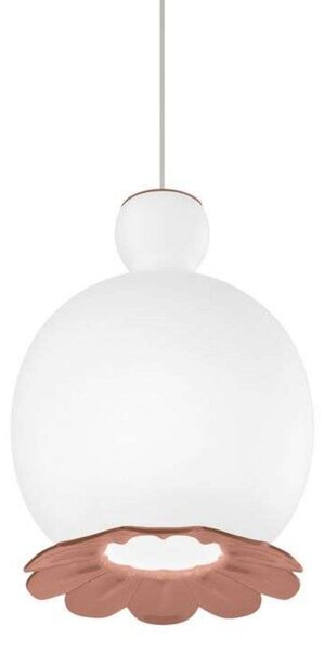 Lampada a sospensione kdln, Opyo, dimmerabile, Bianco, Soggiorno, Vetro, Design