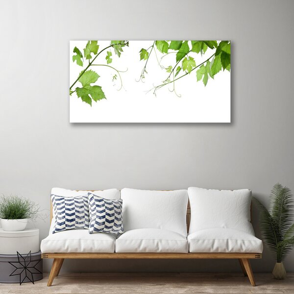 Quadro su tela Rami, foglie, natura, fiori 100x50 cm