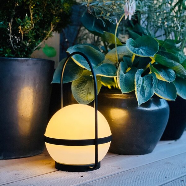 Lampade da esterno Dyberg Larsen, Summer, dimmerabile, Nero, Terrazza, Plastica, Moderno