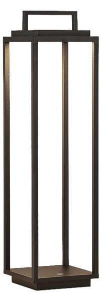Lampade da esterno Lucande, Elaja, dimmerabile, Nero, Terrazza, Metallo, Moderno