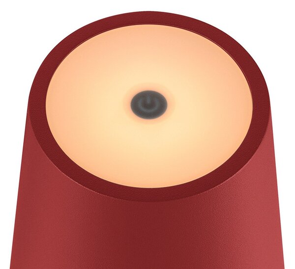 Lampade da esterno SLV, Vinolina Two, dimmerabile, Rosso, Terrazza, Alluminio, Moderno
