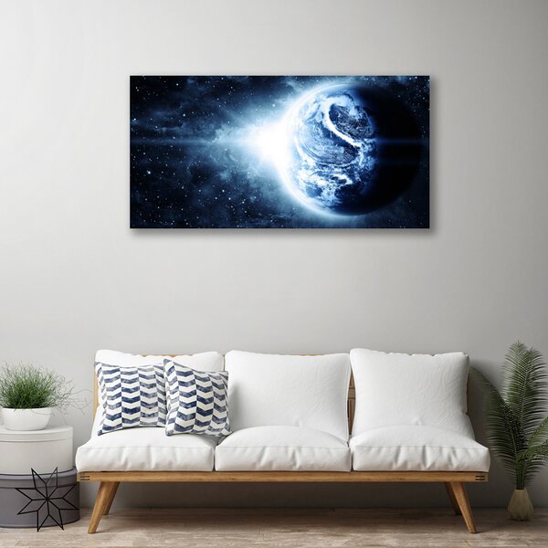 Quadro su tela Terra, Cosmo, Pianeta 100x50 cm