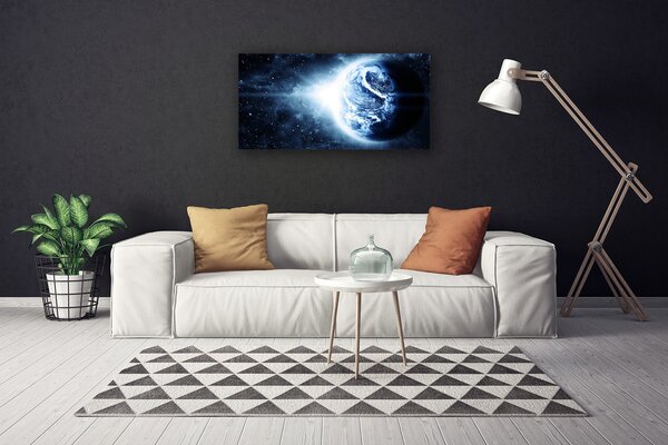 Quadro su tela Terra, Cosmo, Pianeta 100x50 cm