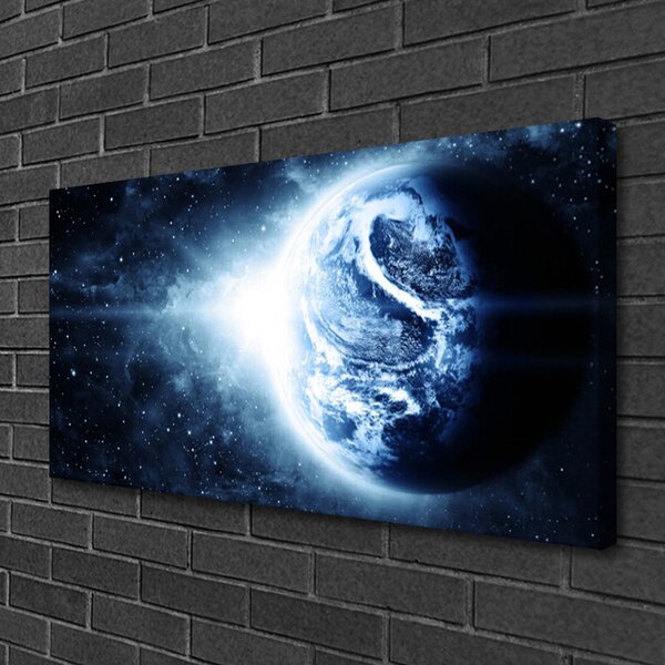 Quadro su tela Terra, Cosmo, Pianeta 100x50 cm