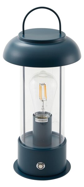 Lampade da esterno Lindby, Yvette, dimmerabile, Blu, Terrazza, Metallo, Moderno