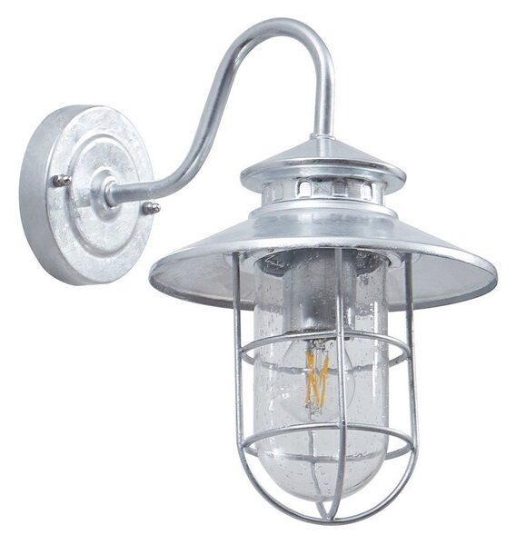 Lampade da esterno Lindby, Naleta, dimmerabile, Metallizzato, Terrazza, Metallo, Industriale