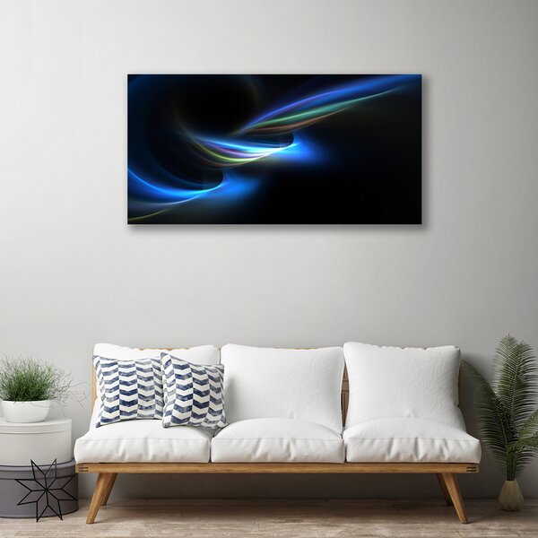Quadro su tela Grafica di astrazione 100x50 cm