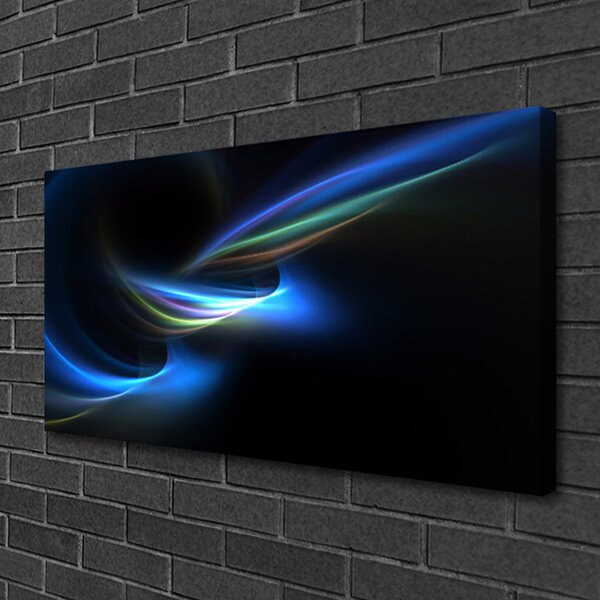 Quadro su tela Grafica di astrazione 100x50 cm