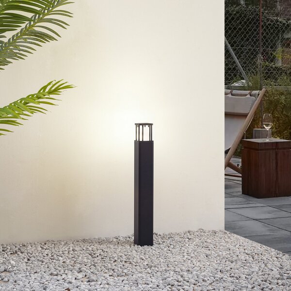 Lampade da esterno Lucande, Dakil, dimmerabile, Nero, Terrazza, Alluminio, Moderno
