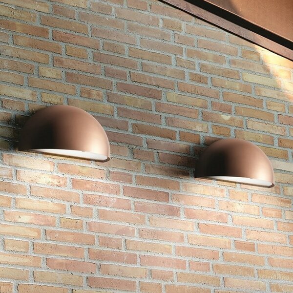 Rørhat Applique da Parete 40W E14 Raw Copper - LIGHT-POINT