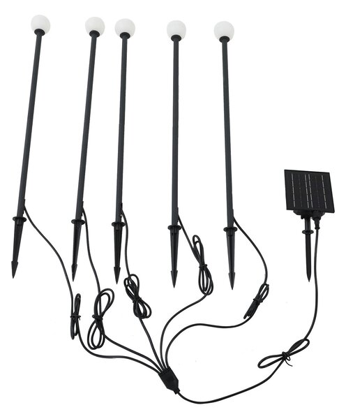 Lampade da esterno Lindby, Freydis, Nero, Alluminio, Moderno
