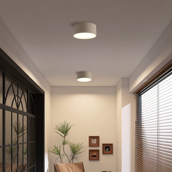 Brilagi - Plafoniera da bagno a LED FORIS LED/20W/230V diametro 15 cm beige IP44