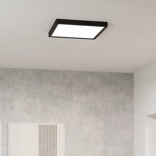 Eglo 901304-LED Plafoniera FUEVA LED/13W/230V 2700/4000/6500K 29x29cm nera