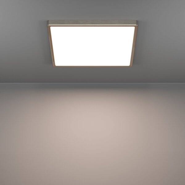 Eglo 901323 - Plafoniera FUEVA LED/17,5W/230V 2700/4000/6500K 39x39 cm cromo