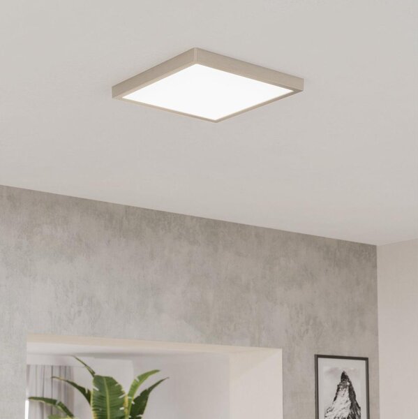 Eglo 901322 - Plafoniera LED FUEVA/13W/230V 2700/4000/6500K 29x29 cm cromato