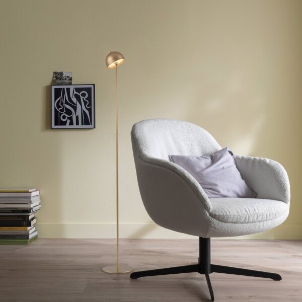 Schöner Wohnen 19245-12 - Lampada da terra LED dimmerabile BELLIS LED/2,5W/5V IP54 dorata