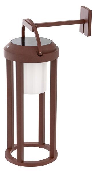 Lampade da esterno Lucande, Tilena, dimmerabile, Marrone / Ruggine, Balcone, Alluminio, Moderno
