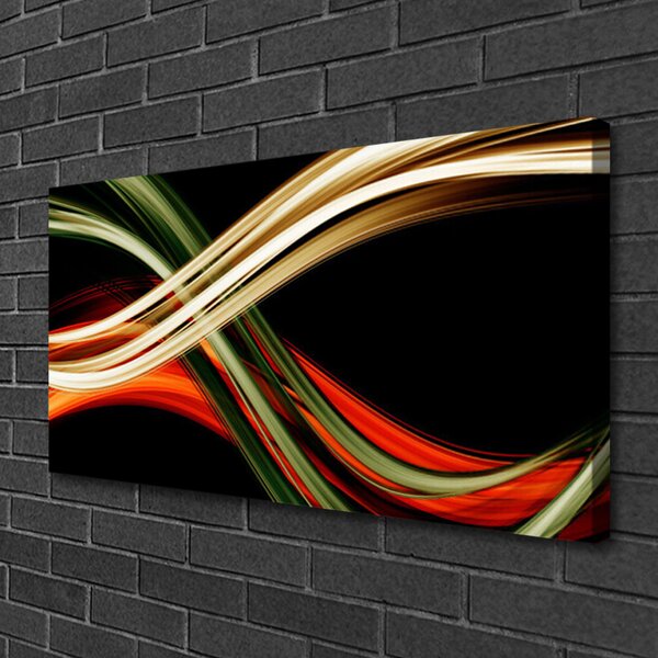Foto quadro su tela Arte astratta 100x50 cm